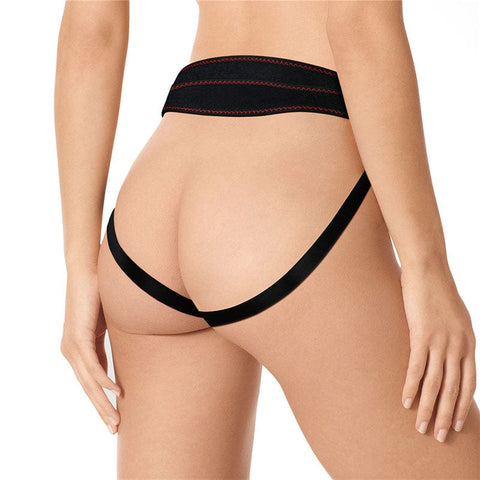 Ingen Vibrating Easy Strap-On Set 17.8 Centimeter 7 Inch Realistic Vibrating Strap-On STRAP-ONS