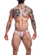Cut 4 Men Low Rise Bikini Aztec > Clothes > Mens Briefs
