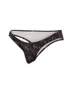 Cut 4 Men Low Rise Bikini Dollar Print Small Black > Clothes > Mens Briefs