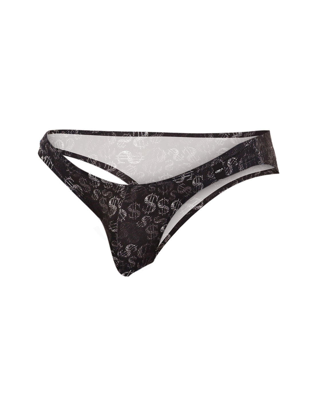 Cut 4 Men Low Rise Bikini Dollar Print Small Black > Clothes > Mens Briefs