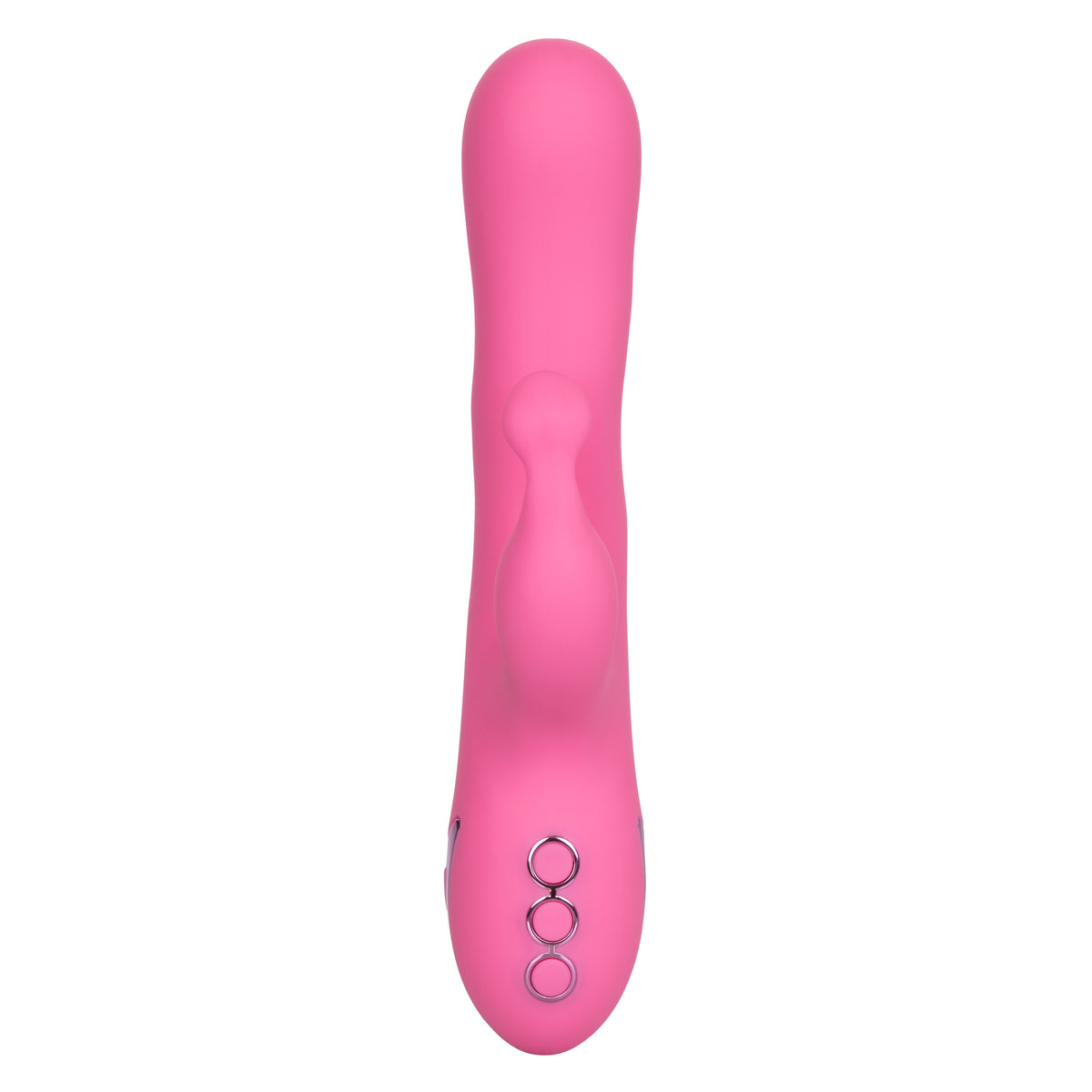 California Dreaming Santa Barbara Surfer 4.75 Inch Pink Silicone Massager | Dual Action > Vibrators > Ladies > Rabbit