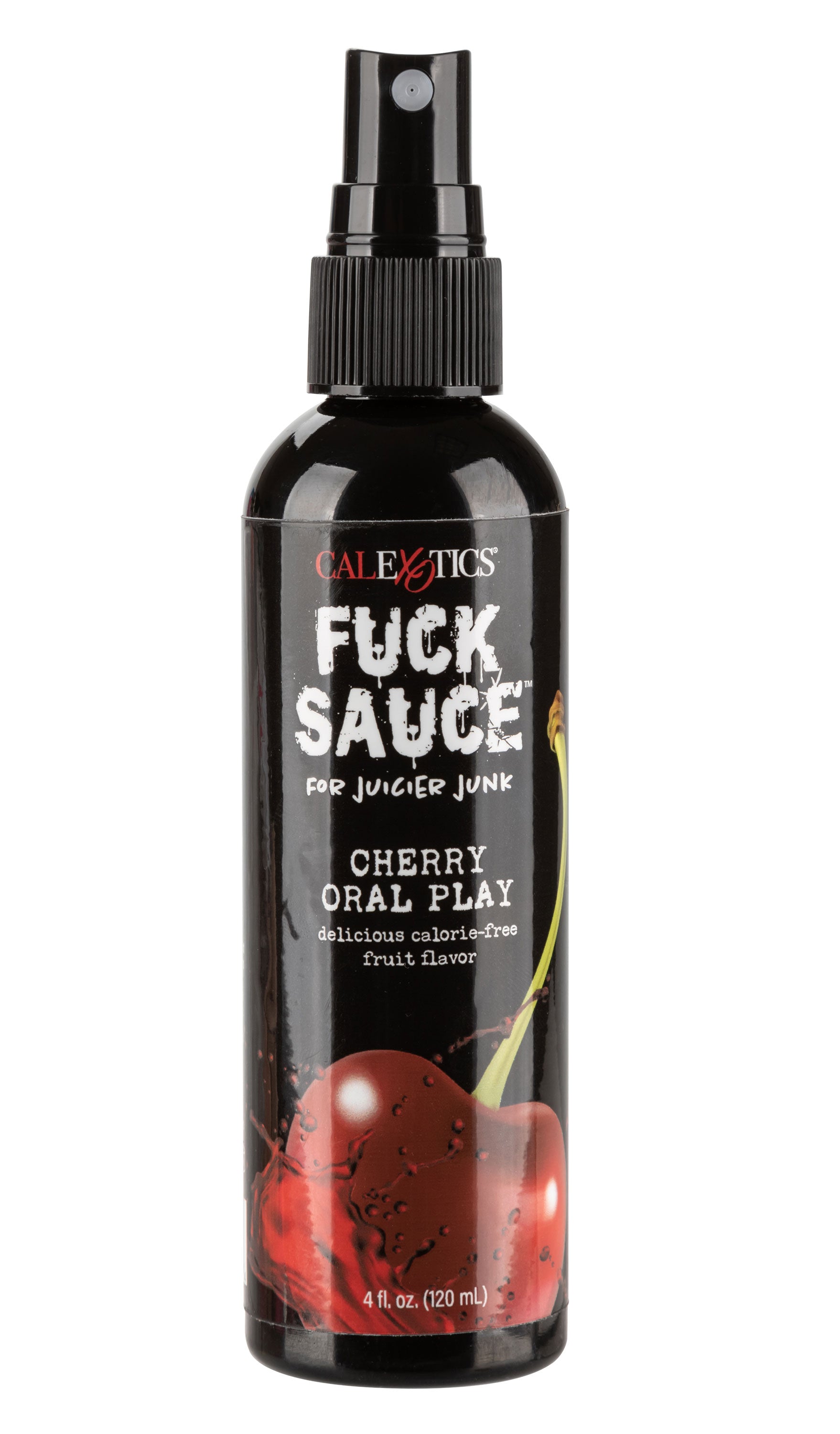 Fuck Sauce Cherry Oral Play Water-Based Edible Spray 4 fl oz > Lube > Oral Gels & Sprays