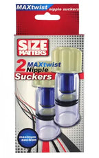 Max Twist Nipple Suckers – Adjustable Suction Nipple Pumps > Sex Toys > Nipple Suckers