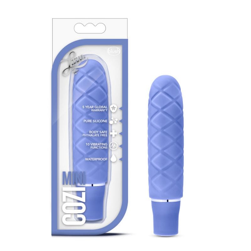 Luxe Adult Toys Blue Luxe Cozi Mini Periwinkle 735380429232