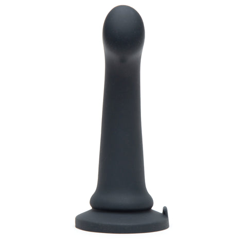 Fifty Shades of Grey Feel It Baby Black G-Spot Dildo Slimline Silicone 100% Waterproof with Suction Cup Base DONGS