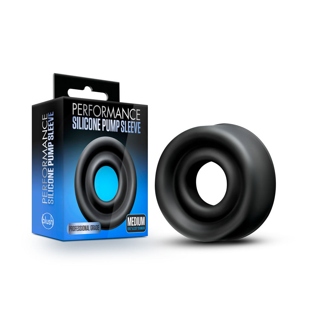 Performance - Silicone Pump Sleeve - Medium - Black Black PUMPS