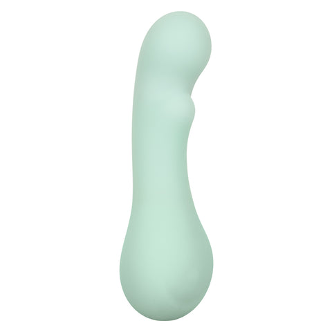 Pacifica Bora Bora Intimate Toy in Soft Mint Green with 10 Vibration Functions, USB Rechargeable, Waterproof IPX7 Liquid Silicone Vibrators - G Spot