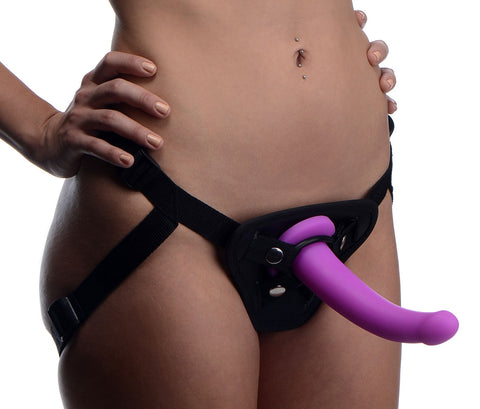 XR Navigator Strap On Adjustable Harness With G Spot Dildo STRAP-ONS