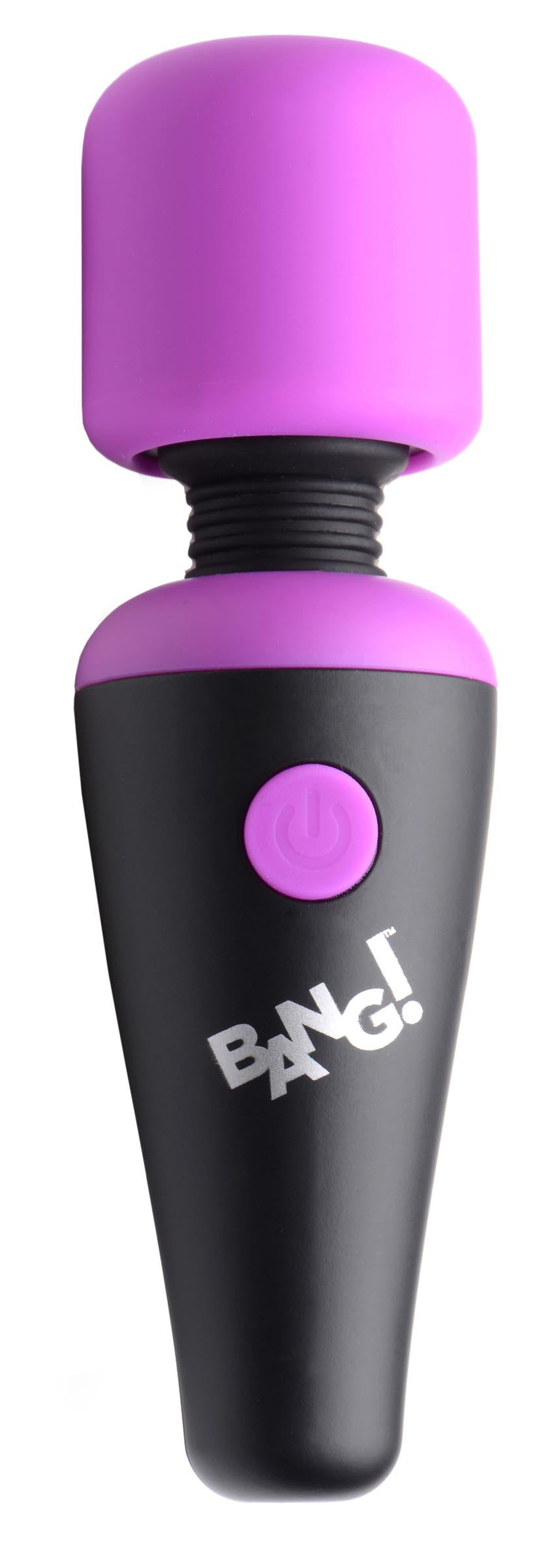 Bang! 10x Vibrating Mini Silicone Wand Purple – Travel Size with Flexible Neck and Powerful Vibration > Sex Toys For Ladies > Wand Massagers and Attachments