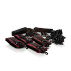 Scandal Bed Restraints (Red Brocade) – Adjustable Plush Cuffs > Bondage Gear > Bed Restraints