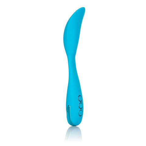 California Dreaming Palm Springs Pleaser Blue Flexible Mini Vibrator Vibrators