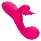 Butterfly Kiss Flutter Vibrator in Pink with 10 Vibration Functions and Dual Motors > Vibrators > Ladies > Rabbit
