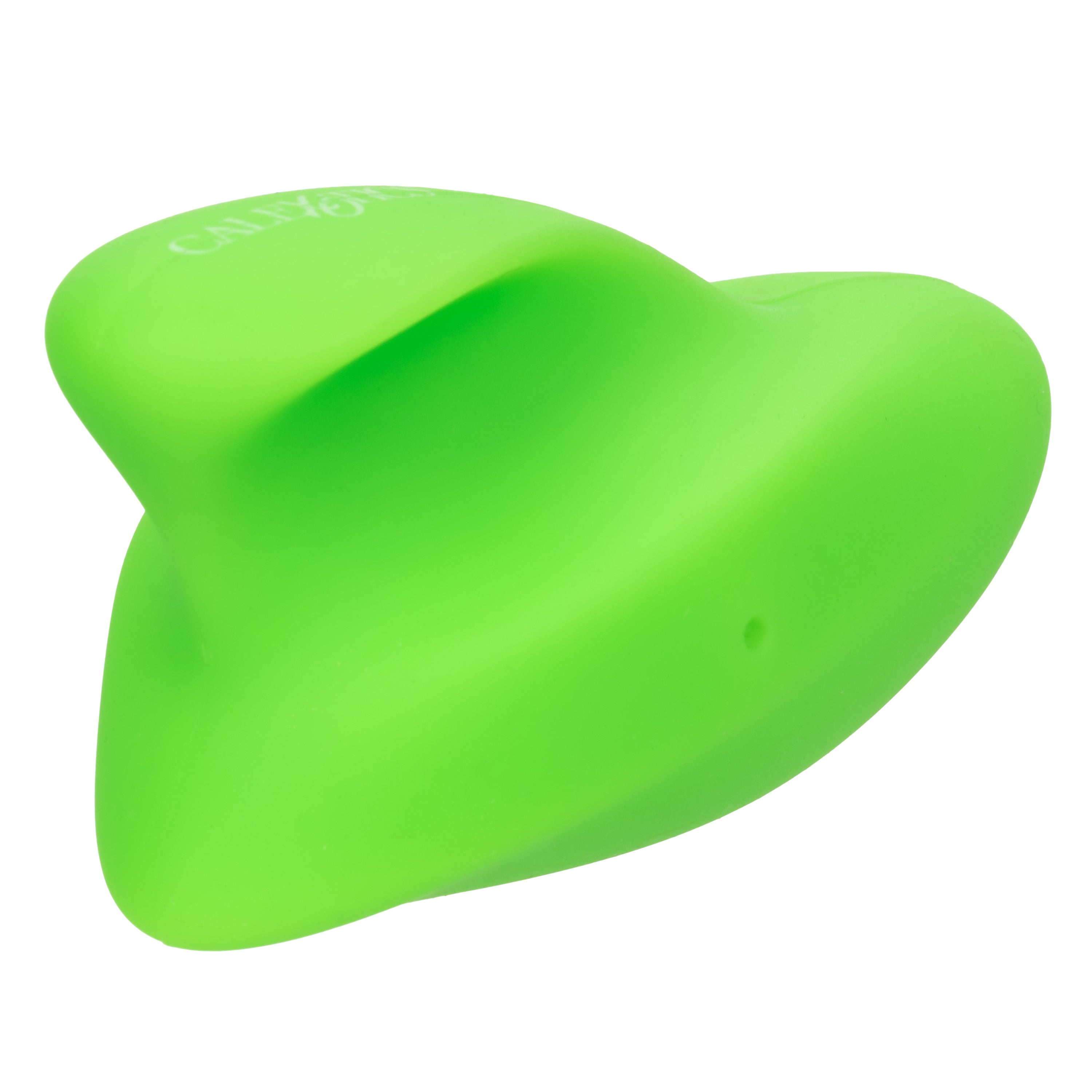 Neon Vibes The Ecstasy Vibe Green Silicone Handheld Massager with 10 Functions and Rechargeable Green > Vibrators > Finger Vibrators