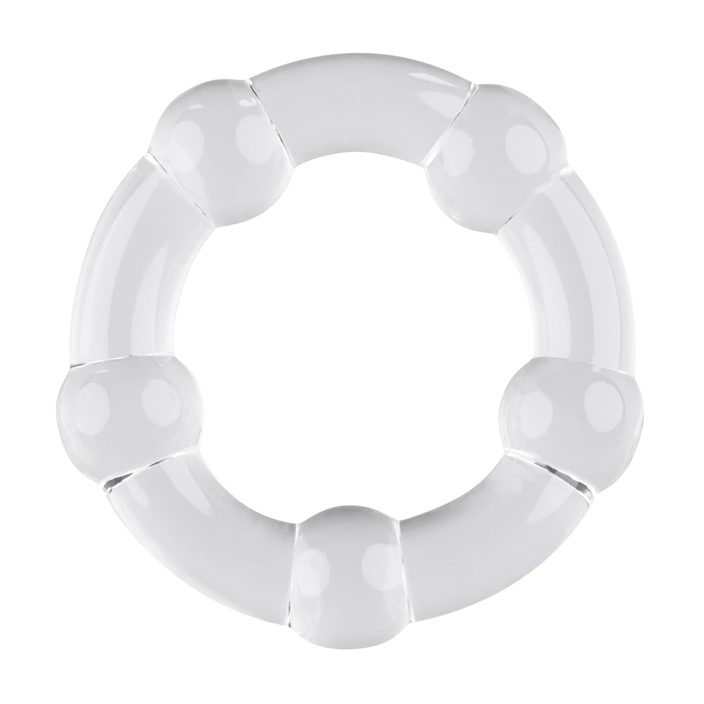 Selopa Cock Rings - Set of 3 for Enhanced Pleasure Clear COCK RING Set