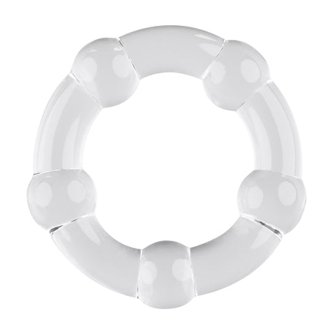 Selopa Cock Rings - Set of 3 for Enhanced Pleasure Clear COCK RING Set