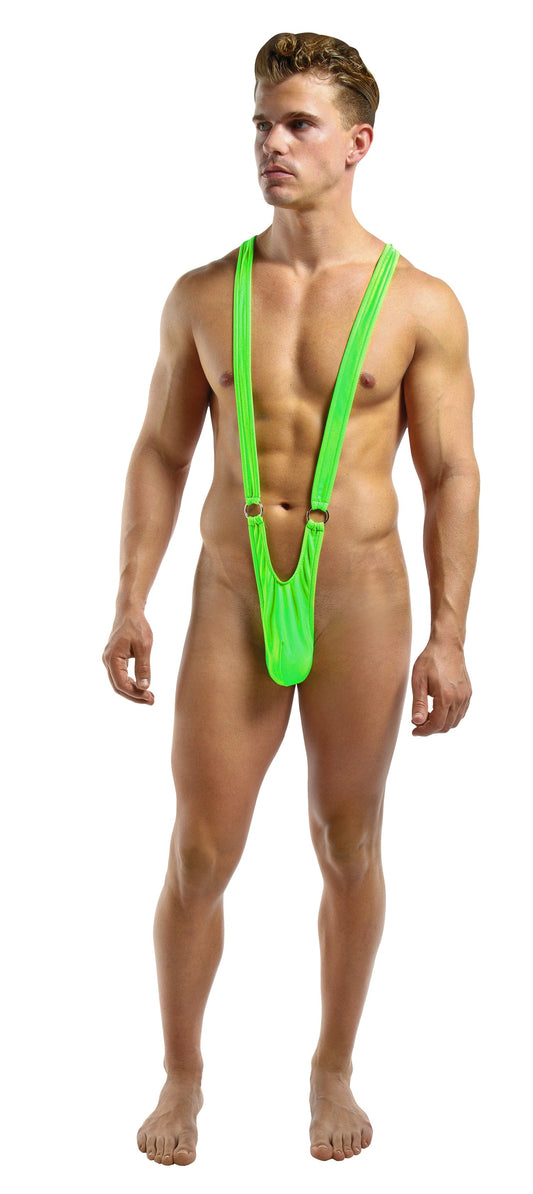 Male Power Lingerie Green / Large/Extra Large Male Power Sling Front Rings 845830071116