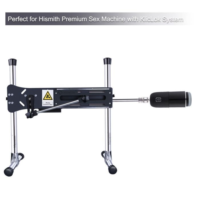 HiSmith - Rotating Stroker with Black Case (KlicLok) Sex Machine Attachments
