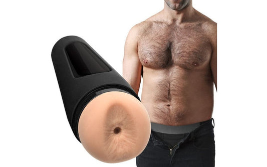 Man Squeeze Adult Toys Flesh Bear UltraSkyn Stroker Ass Vanilla 782421069216