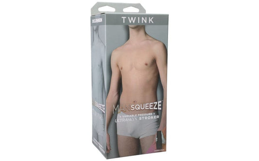 Man Squeeze Adult Toys Flesh Twink UltraSkyn Stroker Ass Vanilla 782421069193