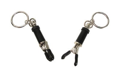 Master Series Adult Toys Black Bondage Ring Barrel Clamps 811847015450