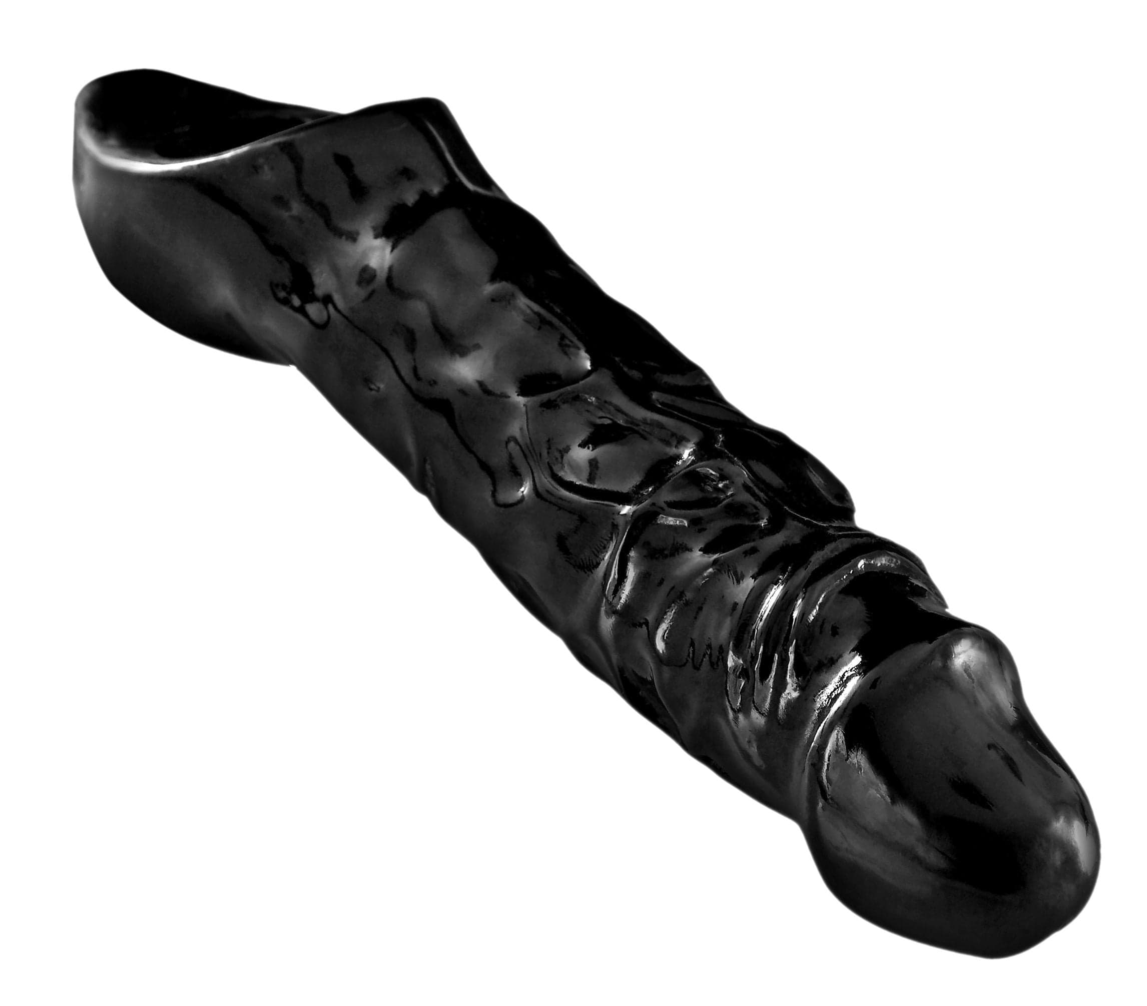 Master Series Adult Toys Black Master Series Mamba Cock Sheath, Black XL 848518009333