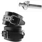 Rouge Adjustable Spreader Bar with Detachable Leather Cuffs – 24 to 38 Inch BDSM Restraint > Bondage Gear > Restraints