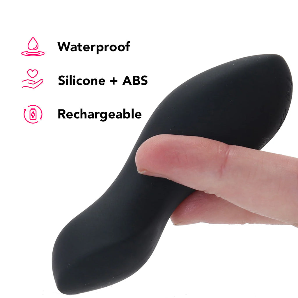 Boundless Perfect Curve Black Liquid Silicone Massager with 10 Intense Functions Waterproof > Vibrators > Standard Vibrators