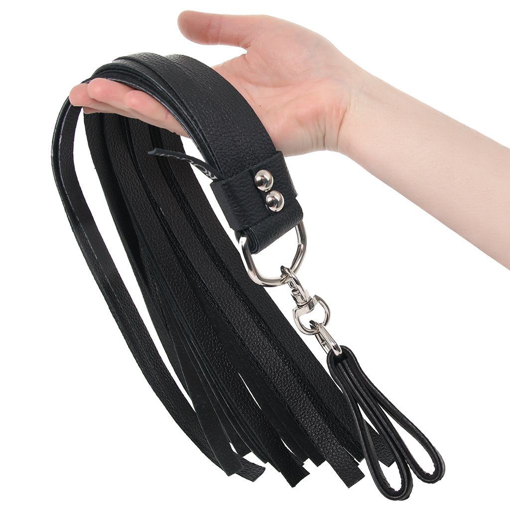 Rouge Leather Two Finger Flogger > Bondage Gear > Whips & Floggers