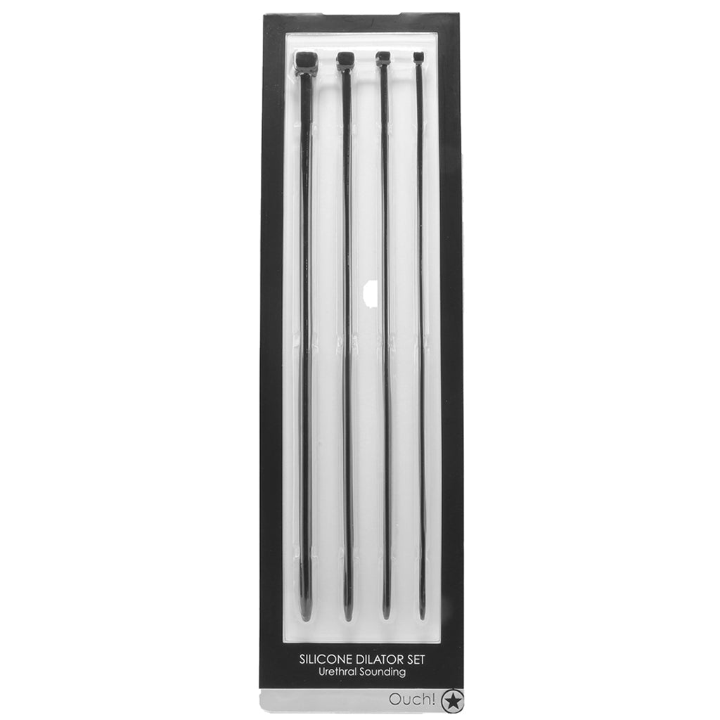 Ouch Urethral Sounding Dilator Set – Silicone Medical Urethral Sound Set > Sex Toys For Men > Sounding Rods
