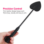 Rouge Mini Leather Spade Paddle Black > Bondage Gear > Paddles