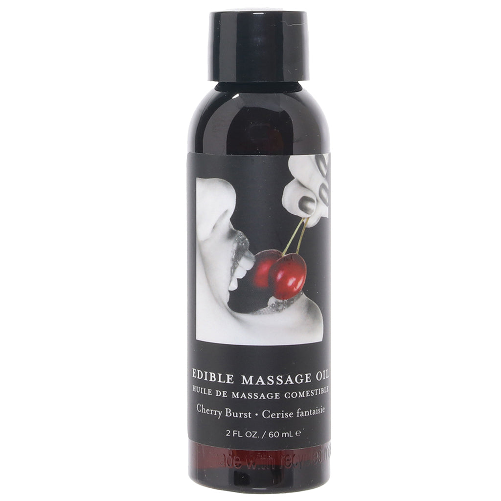 Edible Massage Oil 2oz/60ml in Cherry Burst Main image