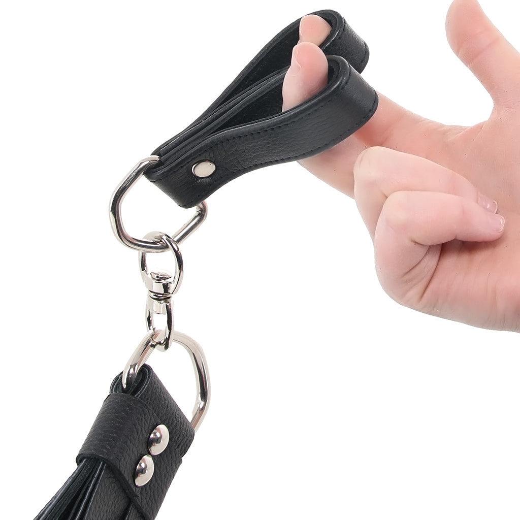 Rouge Leather Two Finger Flogger > Bondage Gear > Whips & Floggers