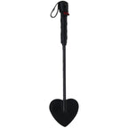Rouge Mini Leather Spade Paddle Black > Bondage Gear > Paddles