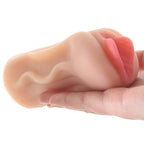Elsa Jean Pussy Stroker Handheld Masturbator 14cm Length Super Soft Lifelike Material > Sex Toys For Men > Masturbators > Pornstar