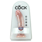 King Cock 8 Inch Realistic Dong 20.3 Centimeters – Realistic Silicone Dong > Dildos > Realistic Dildos