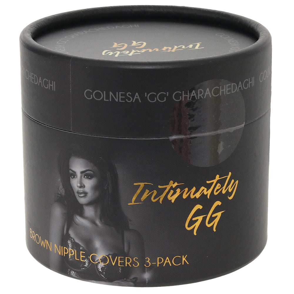 Intimately GG Brown Nipple Covers 3 Pairs 3.4 Inch > Clothes > Pasties