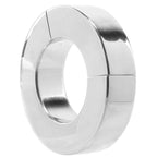 Rouge Stainless Steel Polished Magnetic Ball Stretcher 35mm > Sex Toys For Men > Ball Stretchers