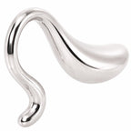 Rouge Steel Hollow Curved Wand 7 Inch – Surgical Grade Stainless Steel Wand > Dildos > Neutral Dildos