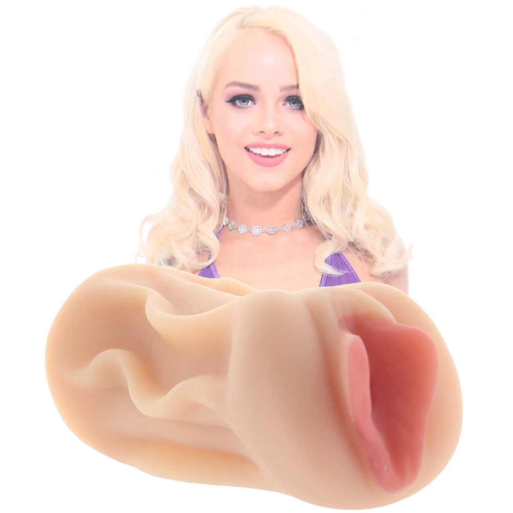 Elsa Jean Pussy Stroker Handheld Masturbator 14cm Length Super Soft Lifelike Material > Sex Toys For Men > Masturbators > Pornstar