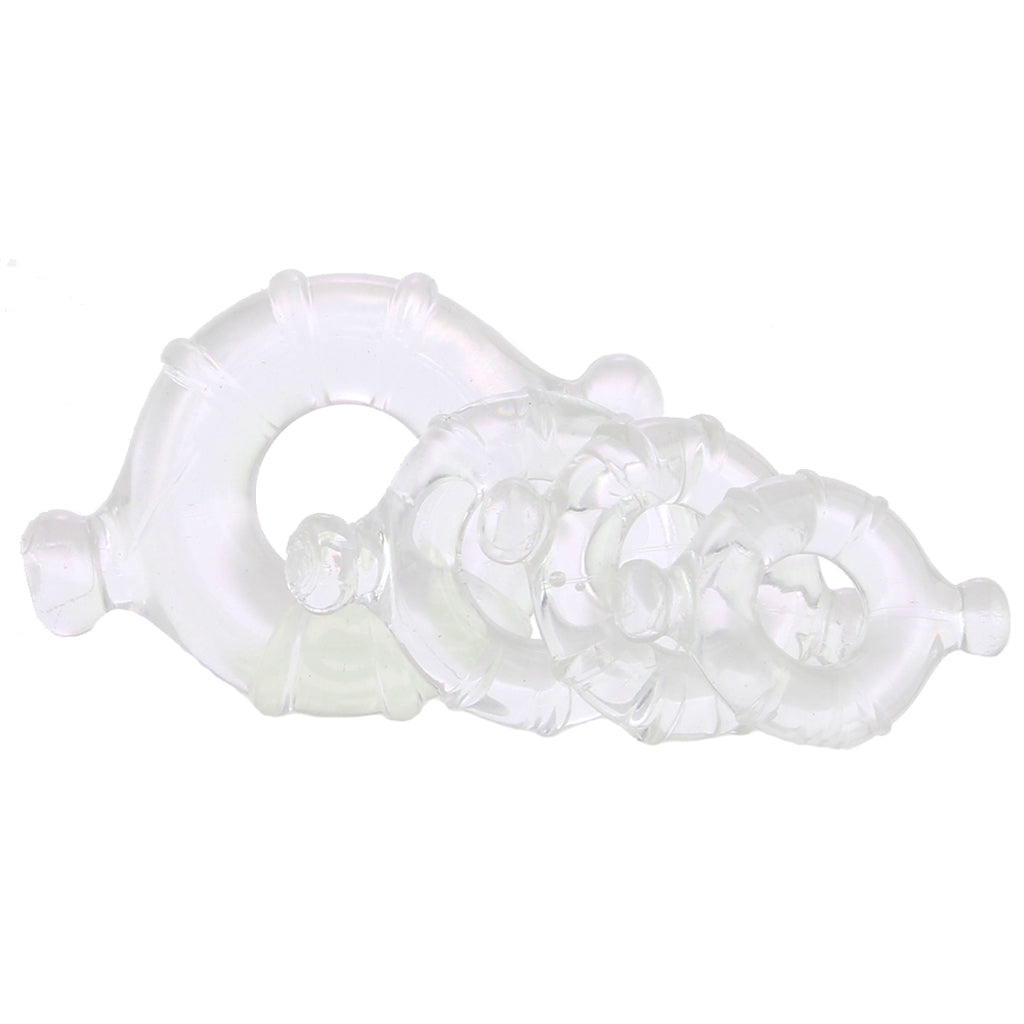 Renegade Vitality Rings (3 Colors) – Set of 4 Pliable Cock Rings > Cock Ring > Sets
