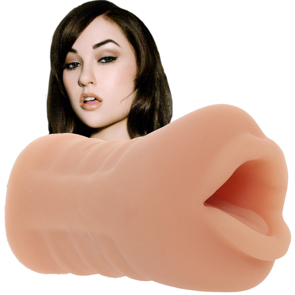 Doc Johnson UltraSkin Deep Sasha Grey Throat Pocket Pal – Reusable Oral Cup > Sex Toys For Men > Masturbators > Manual