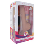 Pegasus 8 Inch Remote Control Realistic Silicone Dildo with Balls and Adjustable Harness Brown > Dildos > Strap On Harnesses