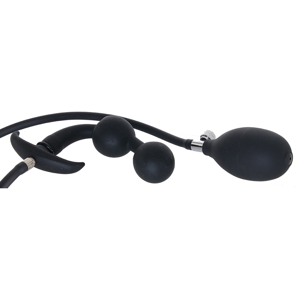 Master Series Ass Rattler – Weighted Inflatable Silicone Anal Plug > Anal Range > Tunnel and Stretchers