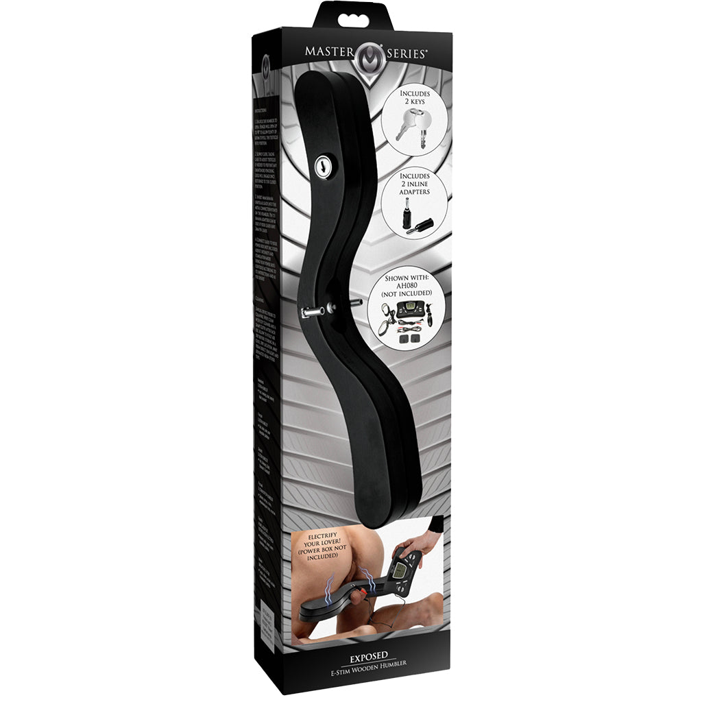 Master Series Exposed E-Stim Wooden Humbler
