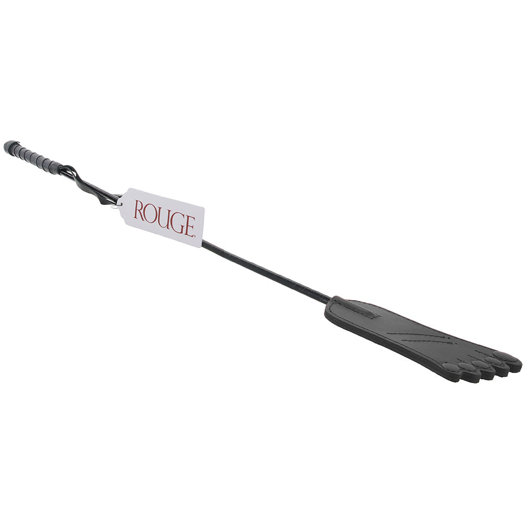 Rouge Leather Foot Riding Crop – Fiberglass Reinforced Leather Crop > Bondage Gear > Crops