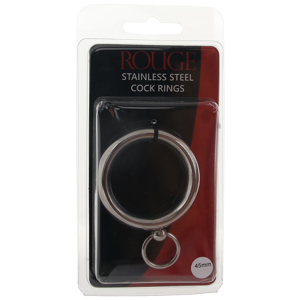 Rouge Command Me Stainless Steel 45mm Cock Ring > Cock Ring > Metal