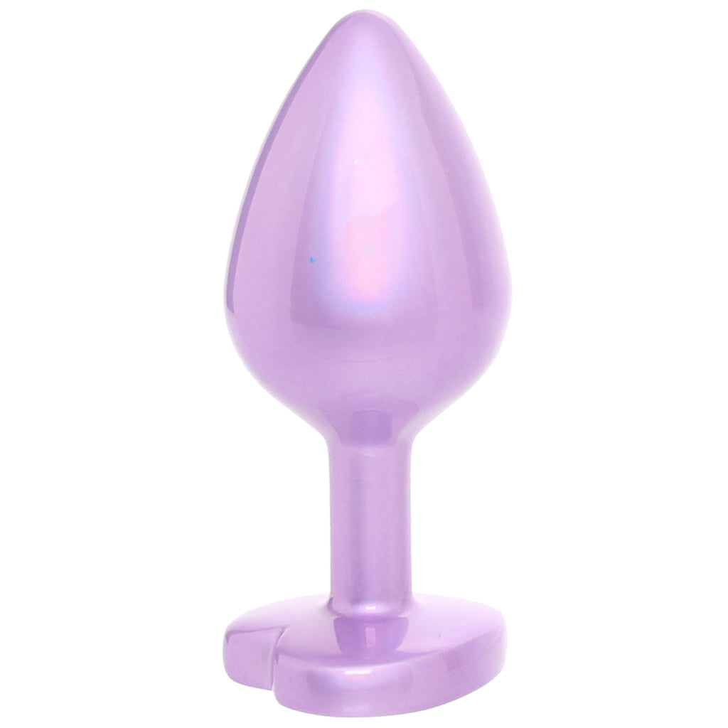 Jewel Large Amethyst Heart Plug (2.75 inch) > Anal Range > Jewel Butt Plugs