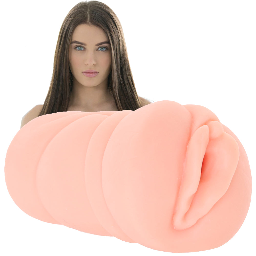 Lana Rhoades Pocket Pussy Stroker (Beige) – Realistic Soft Flesh Masturbator Secondary image