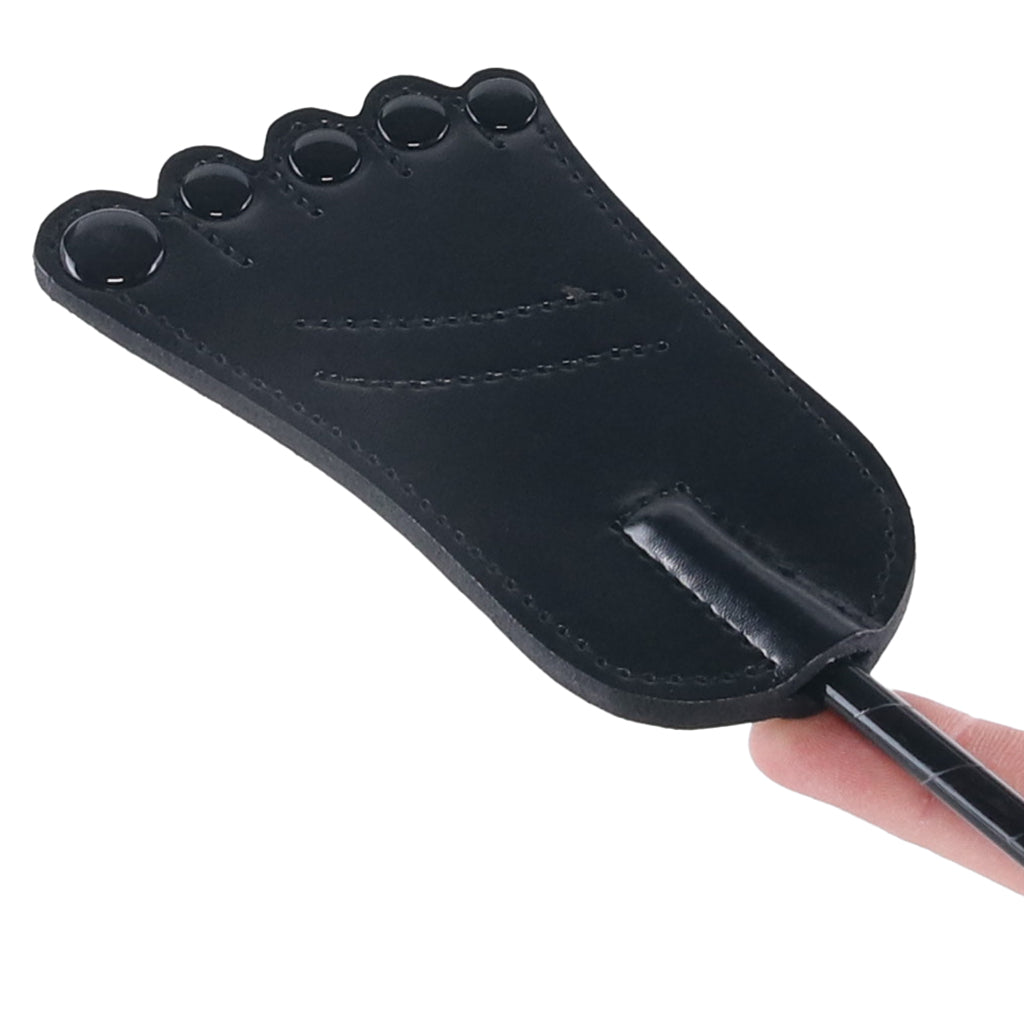 Rouge Leather Foot Riding Crop – Fiberglass Reinforced Leather Crop > Bondage Gear > Crops