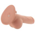 Pegasus 8 Inch Remote Control Realistic Silicone Dildo with Balls and Adjustable Harness Brown > Dildos > Strap On Harnesses